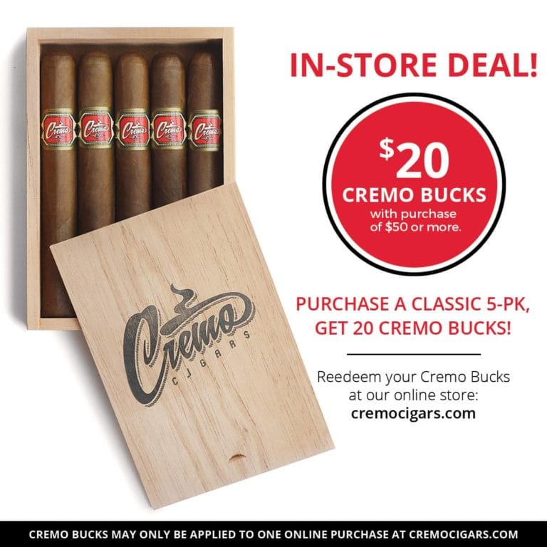 Promo: Get $20 Cremo Bucks With Purchase Of 5-pack